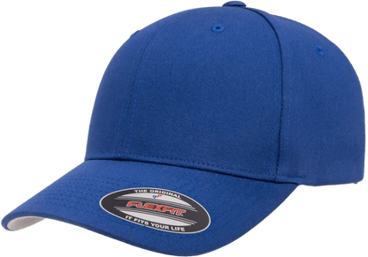 Flexfit Cotton Twill Cap, 6-Panel Structured Fitted Hat