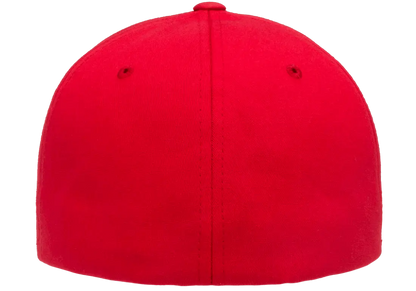 Flexfit Cotton Twill Cap, 6-Panel Structured Fitted Hat