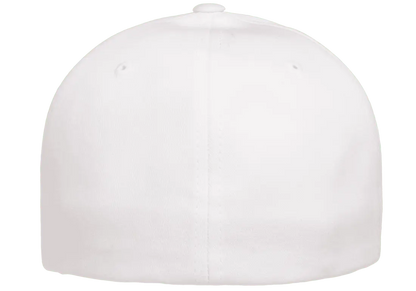 Flexfit Cotton Twill Cap, 6-Panel Structured Fitted Hat