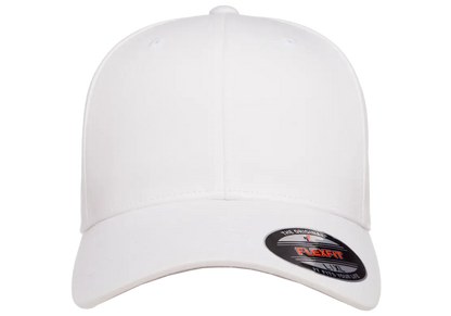 Flexfit Cotton Twill Cap, 6-Panel Structured Fitted Hat