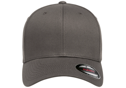 Flexfit Cotton Twill Cap, 6-Panel Structured Fitted Hat
