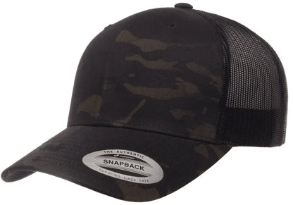 YP Classics Multicam Retro Trucker Cap
