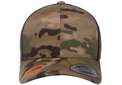 YP Classics Multicam Retro Trucker Cap