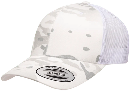 YP Classics Multicam Retro Trucker Cap
