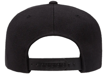 YP Classics Premium 5-Panel Snapback Cap Wool Blend