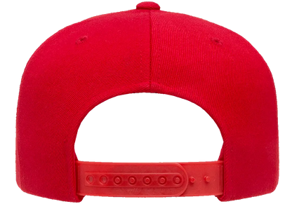 YP Classics Premium 5-Panel Snapback Cap Wool Blend