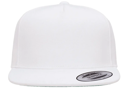 YP Classics Premium 5-Panel Snapback Cap Wool Blend