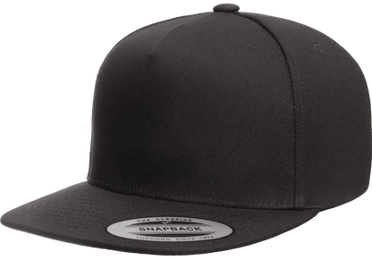 YP Classics 5-Panel Cotton Twill Snapback Cap