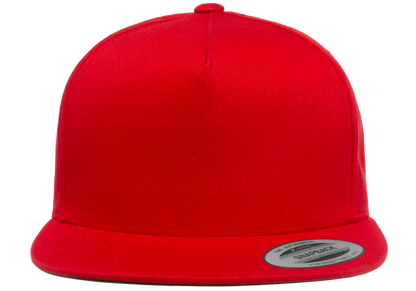 YP Classics 5-Panel Cotton Twill Snapback Cap