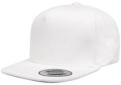 YP Classics 5-Panel Cotton Twill Snapback Cap