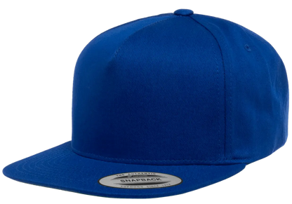 YP Classics 5-Panel Cotton Twill Snapback Cap