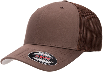 Flexfit Trucker Mesh Cap, Structured, Stretch-Fit
