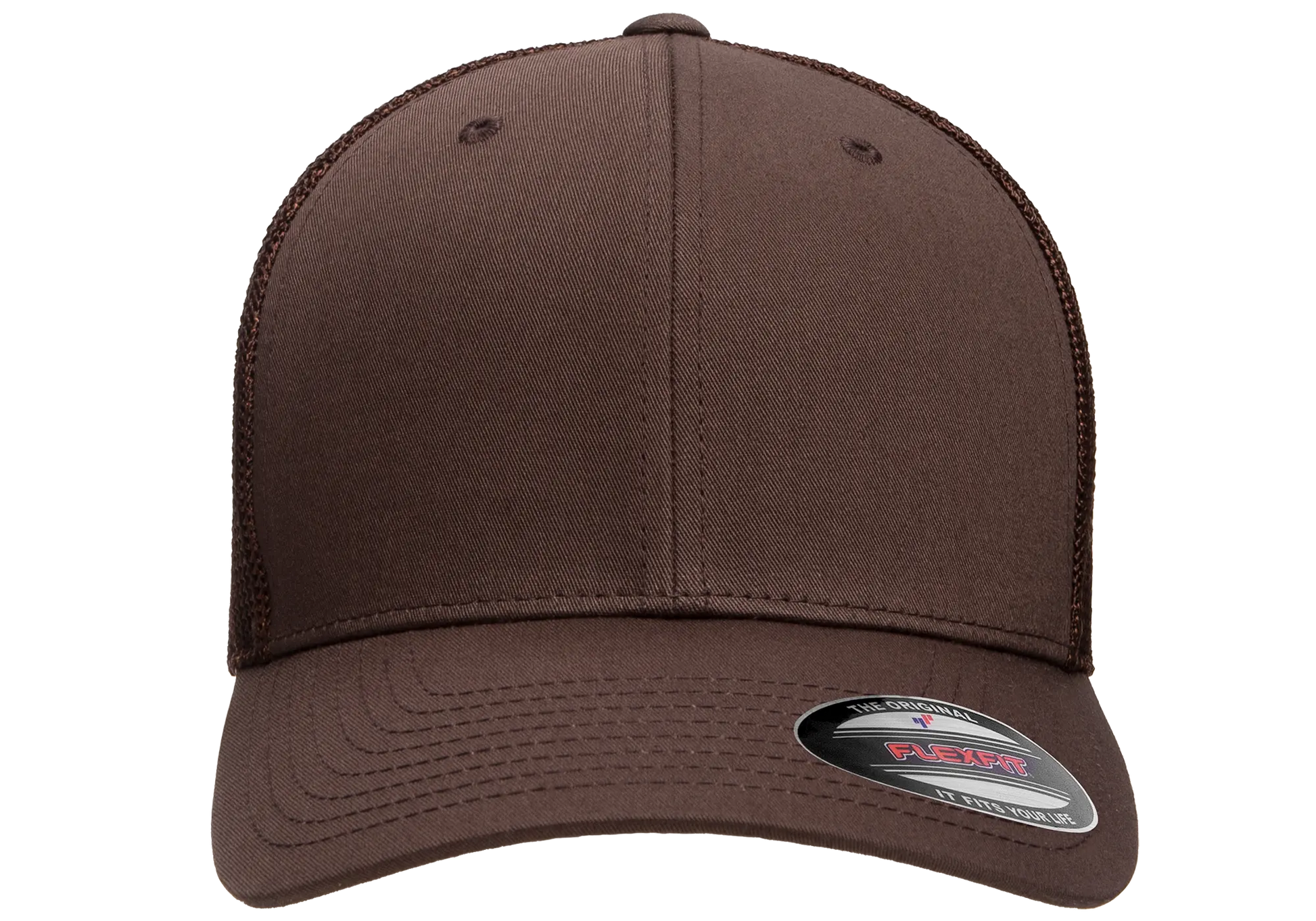 Flexfit Trucker Mesh Cap, Structured, Stretch-Fit