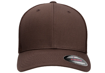 Flexfit Trucker Mesh Cap, Structured, Stretch-Fit