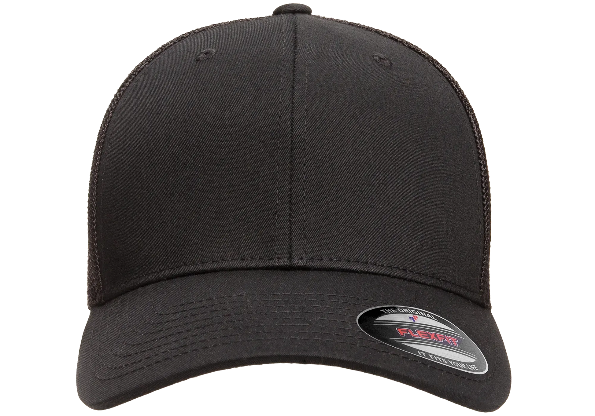 Flexfit Trucker Mesh Cap, Structured, Stretch-Fit