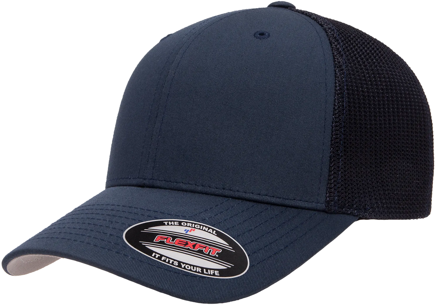 Flexfit Trucker Mesh Cap, Structured, Stretch-Fit