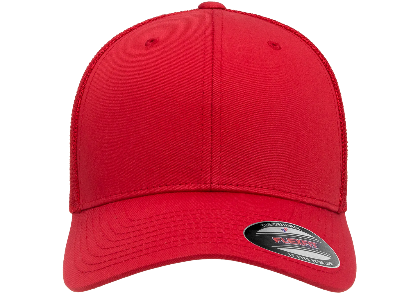 Flexfit Trucker Mesh Cap, Structured, Stretch-Fit