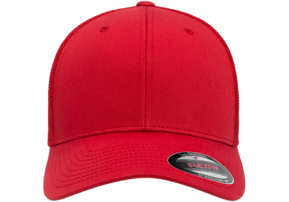 Flexfit Trucker Mesh Cap, Structured, Stretch-Fit