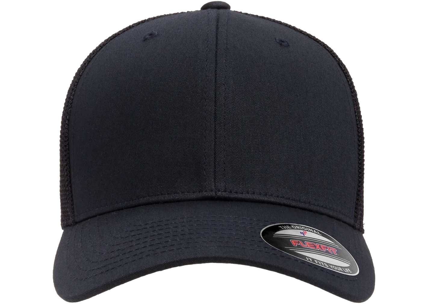 Flexfit Trucker Mesh Cap, Structured, Stretch-Fit