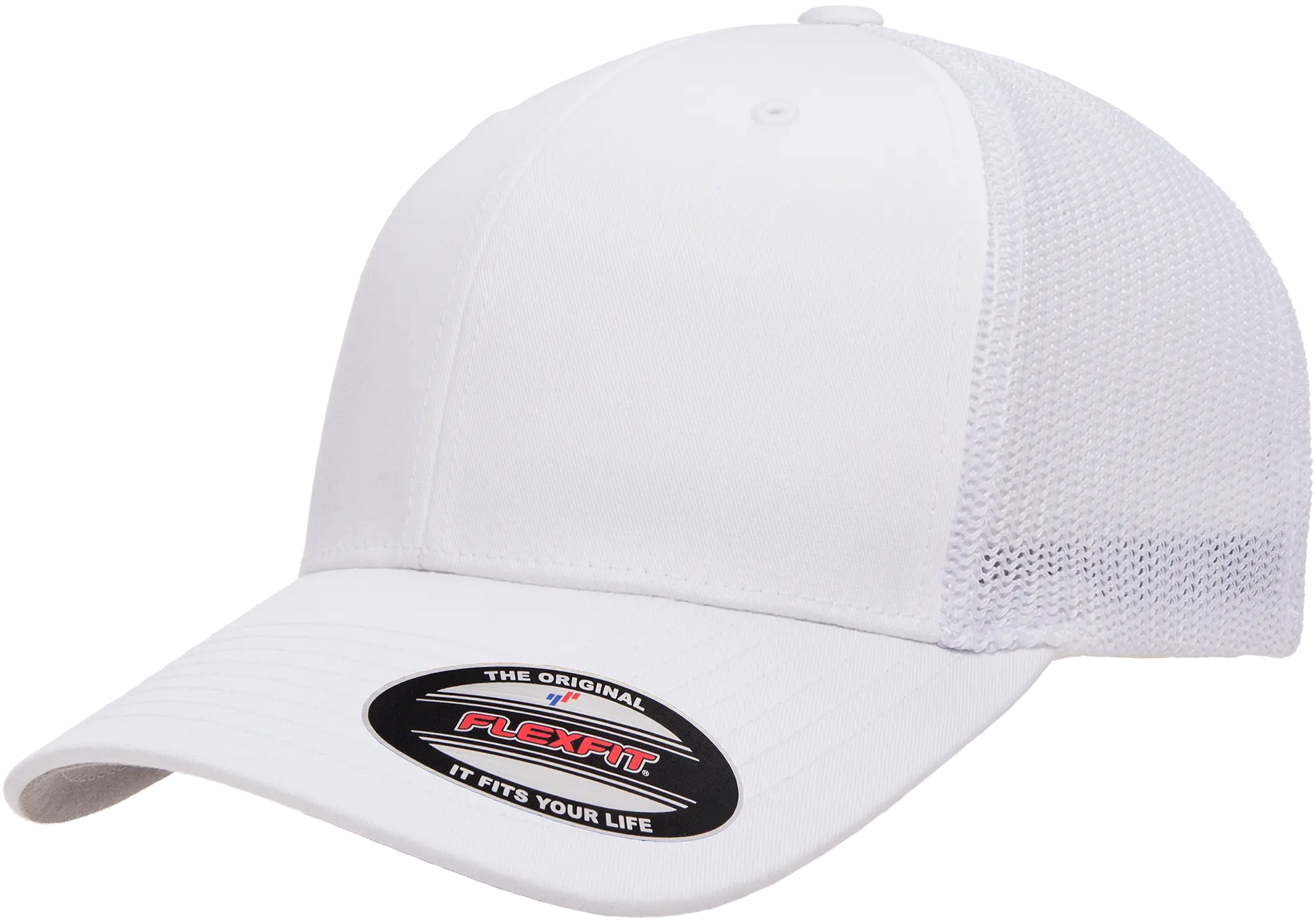 Flexfit Trucker Mesh Cap, Structured, Stretch-Fit