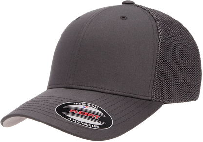 Flexfit Trucker Mesh Cap, Structured, Stretch-Fit