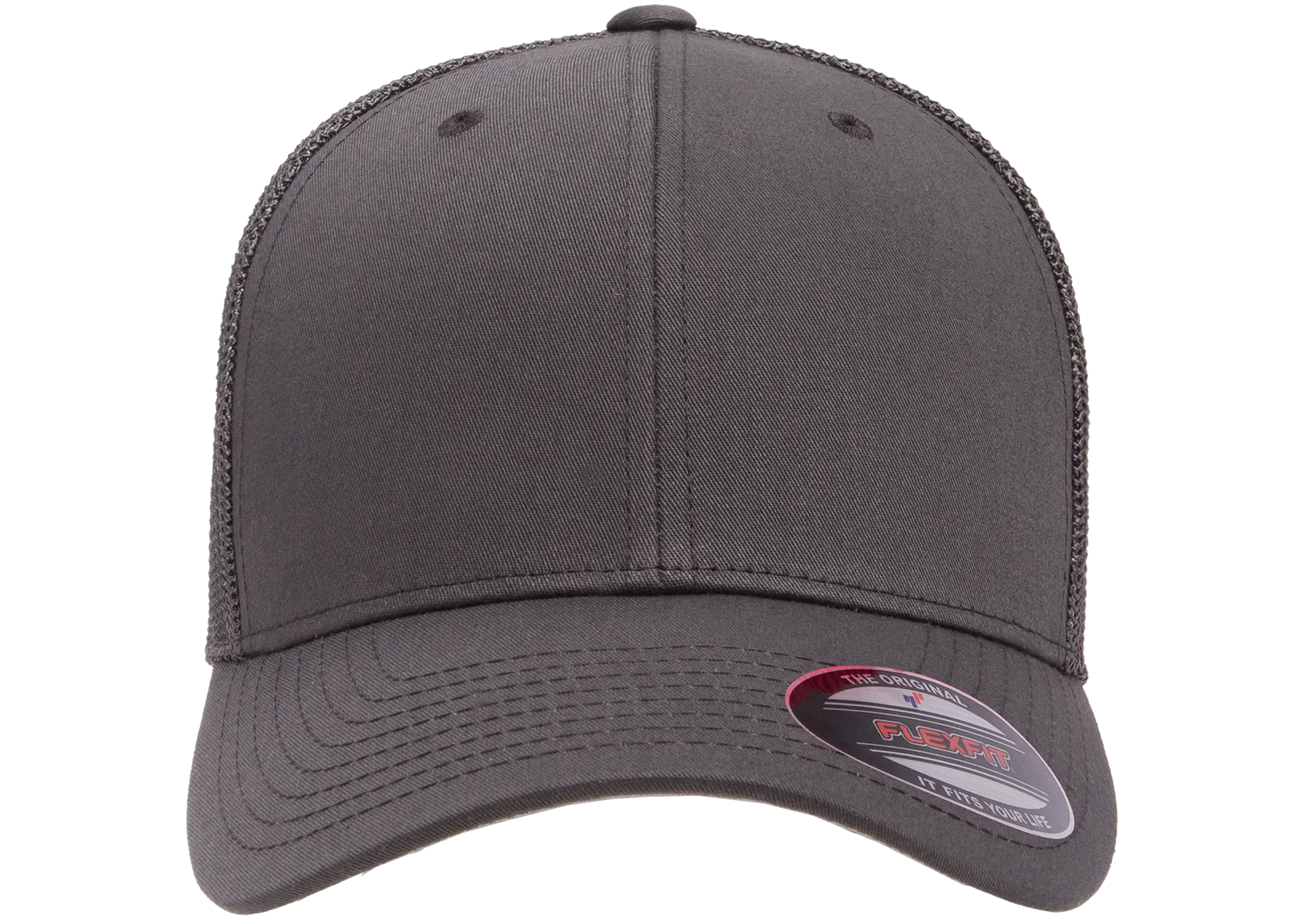 Flexfit Trucker Mesh Cap, Structured, Stretch-Fit