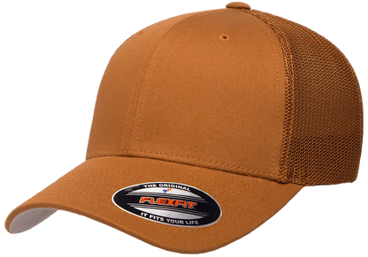 Flexfit Trucker Mesh Cap, Structured, Stretch-Fit
