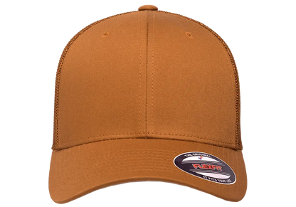 Flexfit Trucker Mesh Cap, Structured, Stretch-Fit