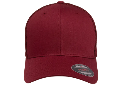 Flexfit Trucker Mesh Cap, Structured, Stretch-Fit