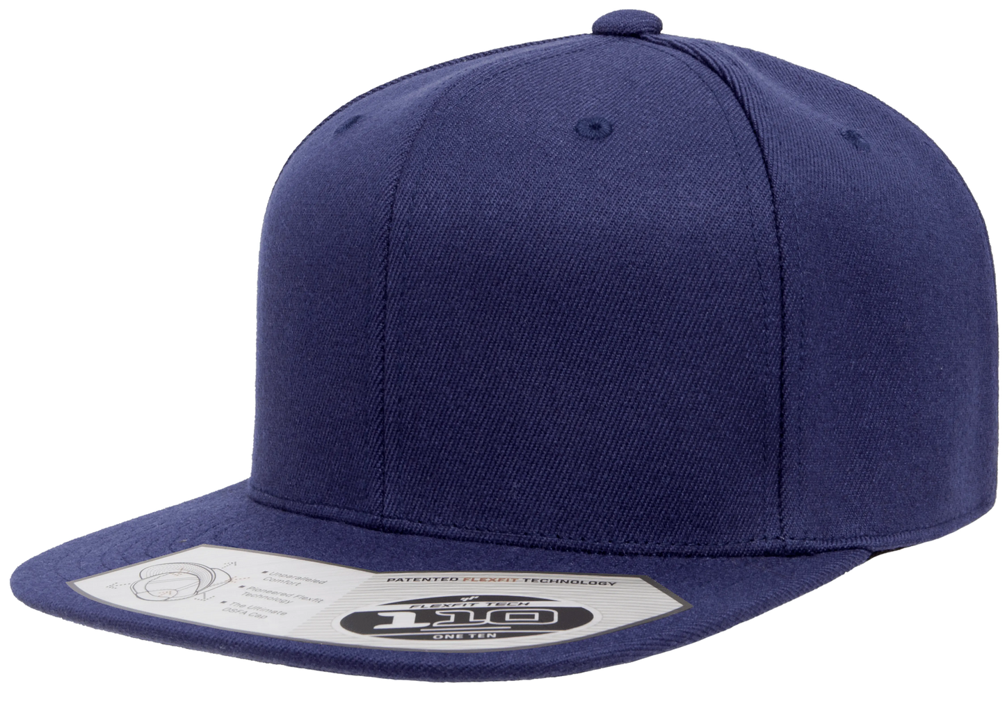 Flexfit 110 Premium Snapback Cap | 110F-BK-ONE