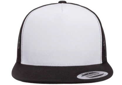 YP Classics Classic Trucker Cap - White Front Panel