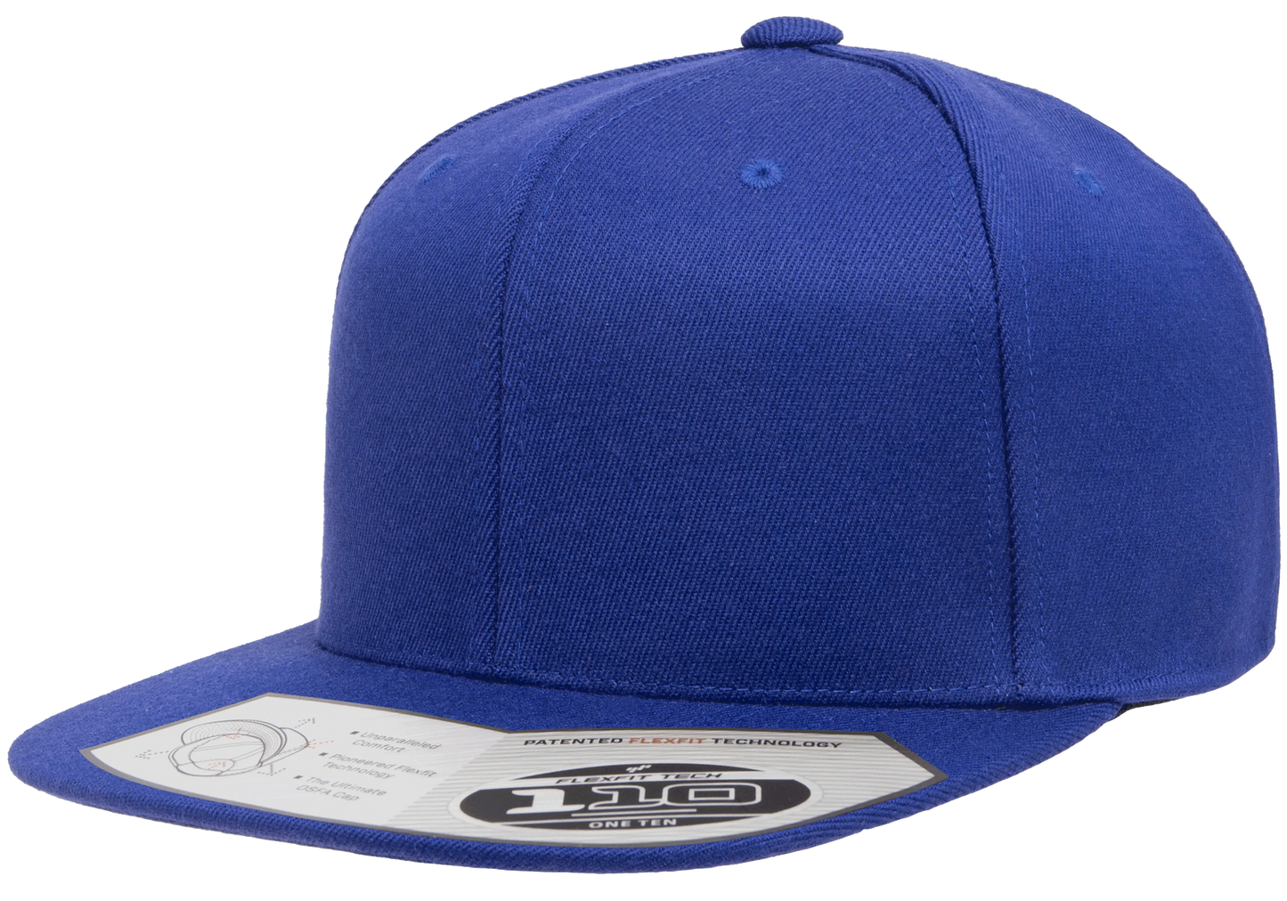 Flexfit 110 Premium Snapback Cap | 110F-BK-ONE