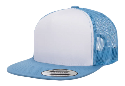 YP Classics Classic Trucker Cap - White Front Panel