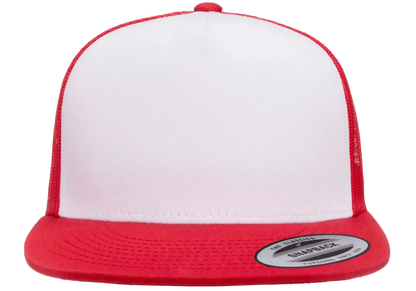 YP Classics Classic Trucker Cap - White Front Panel