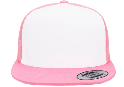 YP Classics Classic Trucker Cap - White Front Panel