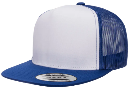YP Classics Classic Trucker Cap - White Front Panel