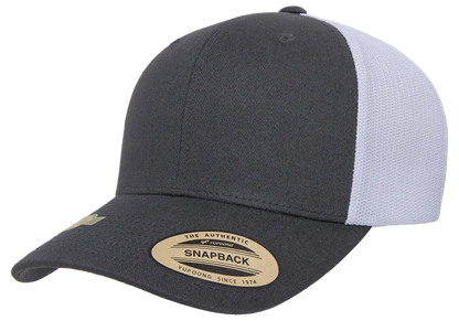 Flex Fit House YP Classics Recycled Mesh Retro Trucker Cap 2-Tone