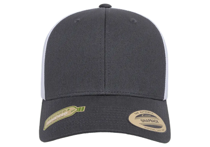Flex Fit House YP Classics Recycled Mesh Retro Trucker Cap 2-Tone