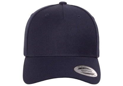 YP Classics 5-Panel Premium Curved Visor Snapback Cap