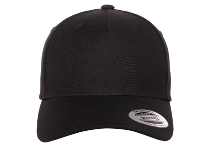 YP Classics 5-Panel Premium Curved Visor Snapback Cap