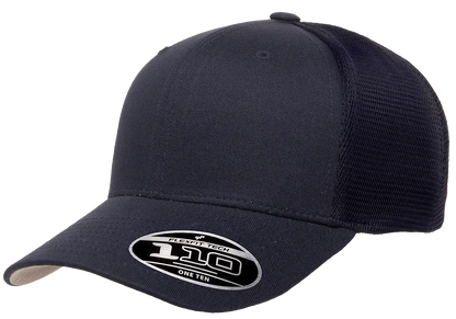Flexfit 110 Mesh Cap | 110M-BK-ONE