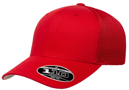 Flexfit 110 Mesh Cap | 110M-BK-ONE