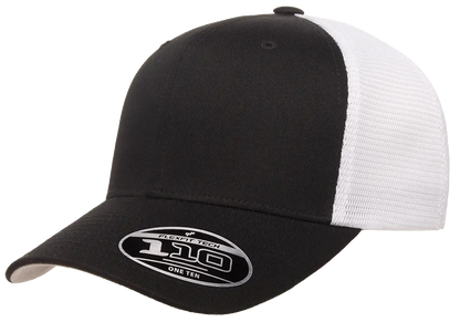 Flexfit 110 Mesh Cap, 2-Tone, Adjustable Snapback, Trucker Hat