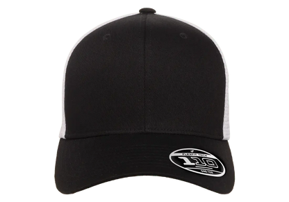 Flexfit 110 Mesh Cap, 2-Tone, Adjustable Snapback, Trucker Hat
