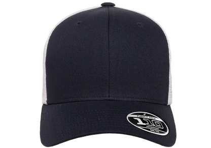 Flexfit 110 Mesh Cap, 2-Tone, Adjustable Snapback, Trucker Hat