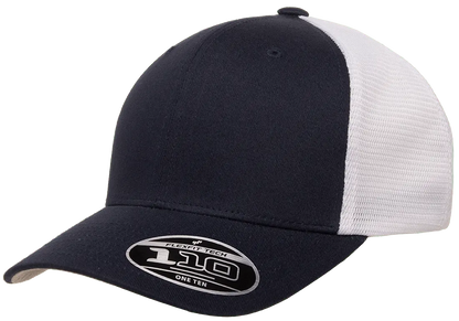 Flexfit 110 Mesh Cap, 2-Tone, Adjustable Snapback, Trucker Hat