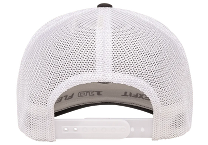 Flexfit 110 Recycled Mesh Cap - 2-Tone | 110RT-BKWH-ONE