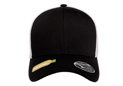 Flexfit 110 Recycled Mesh Cap - 2-Tone | 110RT-BKWH-ONE