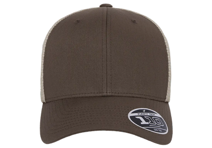 Flexfit 110 Mesh Cap, 2-Tone, Adjustable Snapback, Trucker Hat