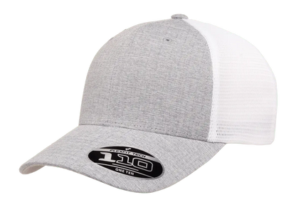 Flexfit 110 Mesh Cap, 2-Tone, Adjustable Snapback, Trucker Hat